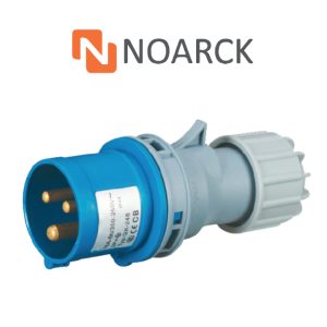 CLAVIJA 2P+T 16A 230V 6H AZUL IP44 - QX248