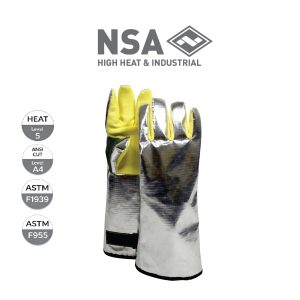 GUANTE RESISTENTE AL CALOR 17" NSA CARBON ARMOUR