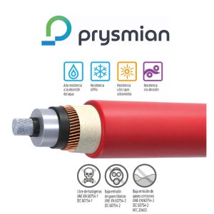 CABLE MT 240MM2 + H16 12/20KV AL PRYSMIAN
