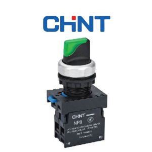 SELECTORA 2 POS 1NC 230V AC VERDE NP8-01XD CHINT