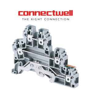 BORNERA 2.5MM 2 NIVELES + TIERRA FRONTERA - CDLG2.5