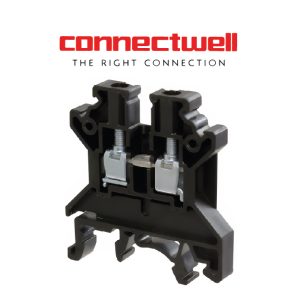 BORNERA RIEL DIN 4MM NEGRO - CTS4UNBK