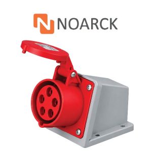 TOMA SOBREPONER 3P+N+T 63A 400V ROJO IP44 - QX1145