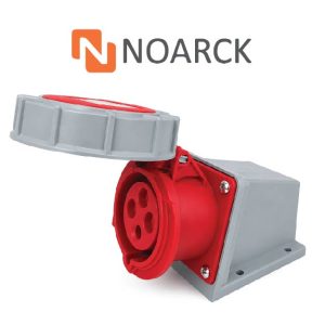 TOMA SOBREPONER 3P+T 32A 400V ROJO IP67