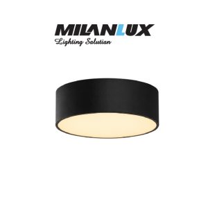 PLAFON LED 18W TRIMLESS RED NEGRO CALIDO MILANLUX