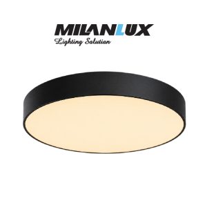 PLAFON LED 36W TRIMLESS RED NEGRO CALIDO MILANLUX