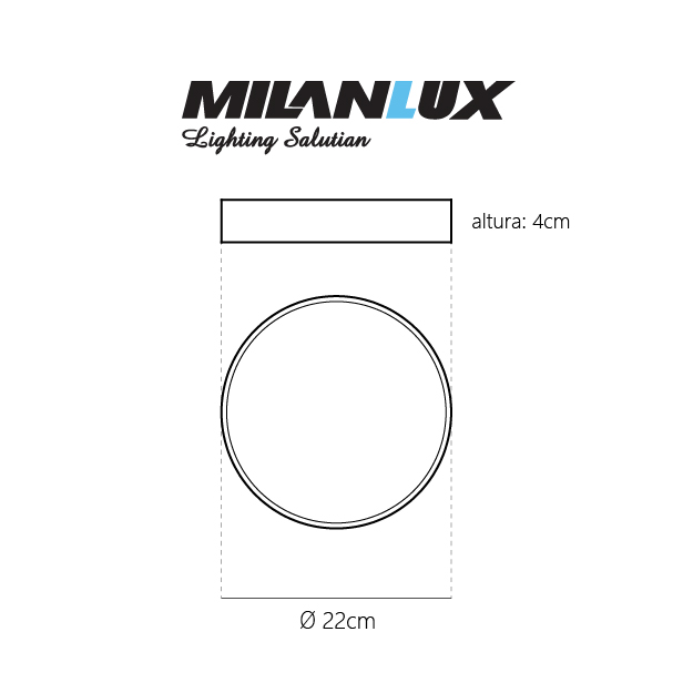 PLAFON LED 36W TRIMLESS RED NEGRO CALIDO MILANLUX - Imagen 2