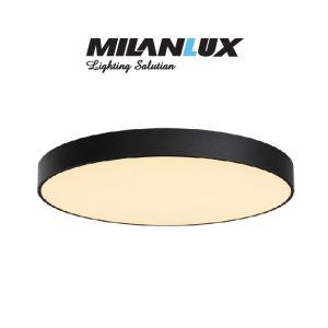 PLAFON LED 48W TRIMLESS RED NEGRO CALIDO MILANLUX