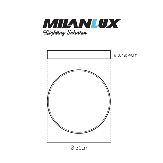 PLAFON LED 48W TRIMLESS RED NEGRO CALIDO MILANLUX - Imagen 2