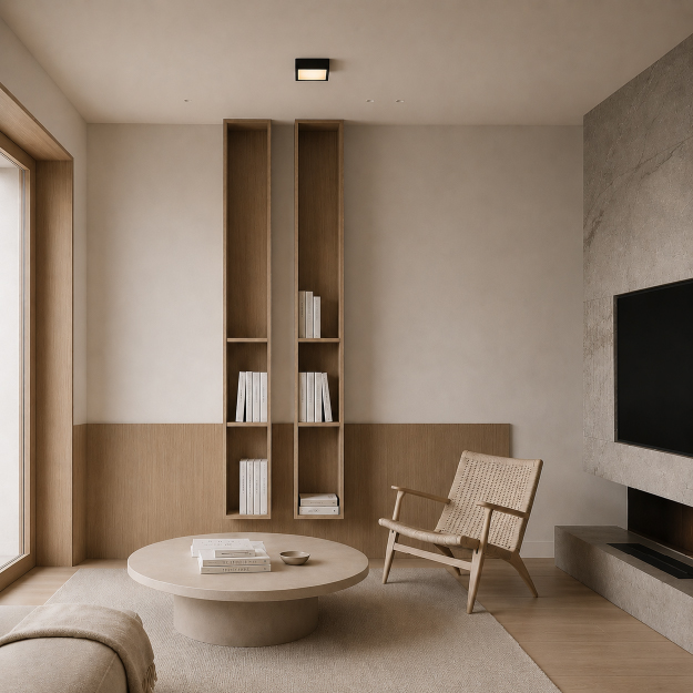 PLAFON LED 18W TRIMLESS CUADRADO NEGRO CALIDO MILANLUX - Imagen 3