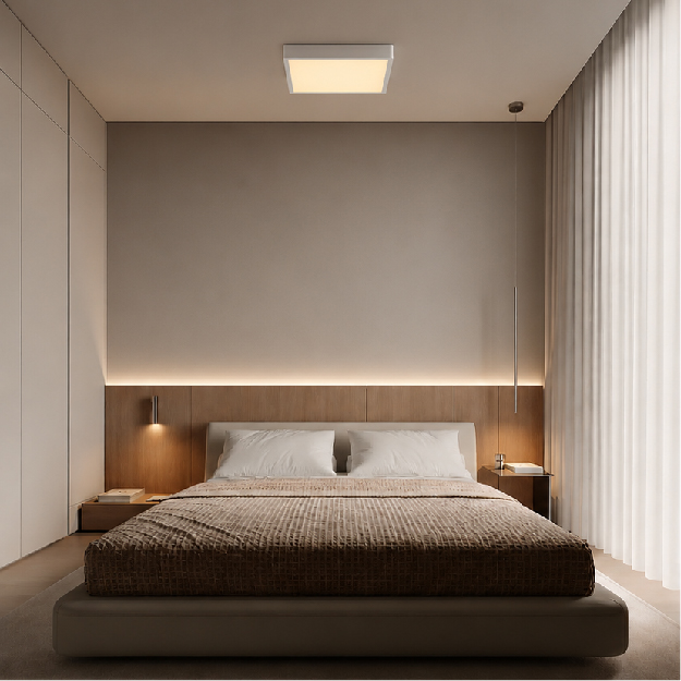 PLAFON LED 36W TRIMLESS CUADRADO BLANCO CALIDO - Imagen 3