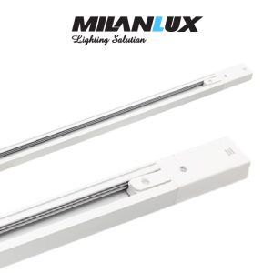 RIEL ELECTRIFICADO 2M BLANCO MILANLUX