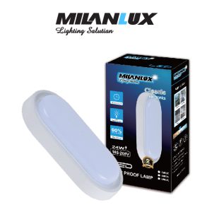 TORTUGA LED OVAL 15W NEUTRO BLANCA MILANLUX